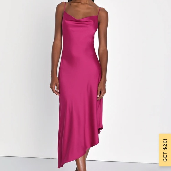 Adorable midi lulus dress with tags - Picture 1 of 2